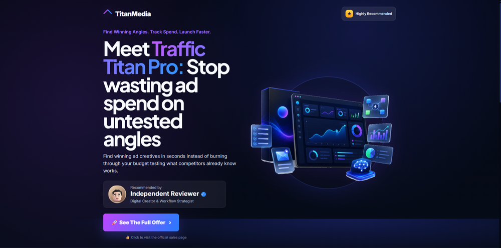 Sample bridge page generated by PromoAgent AI